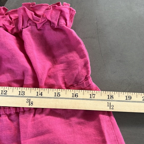 Vintage JCREW ruffled swim cover up Sz M, EUC - Picture 5 of 6